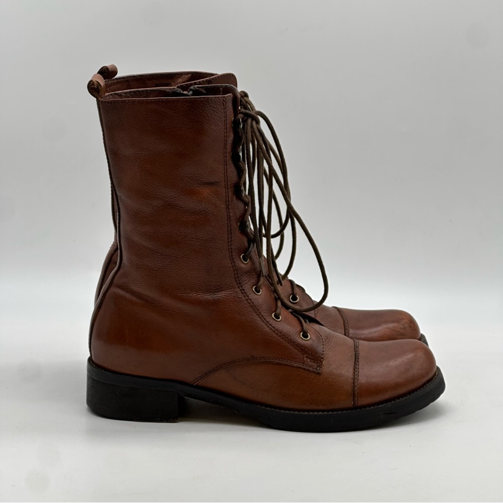 Miz Mooz Mirando Lace Up Boots. Size 8